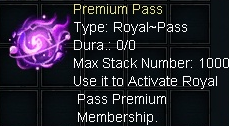 Use It To Active Premuim RoyalPass  [X2 Rewards]